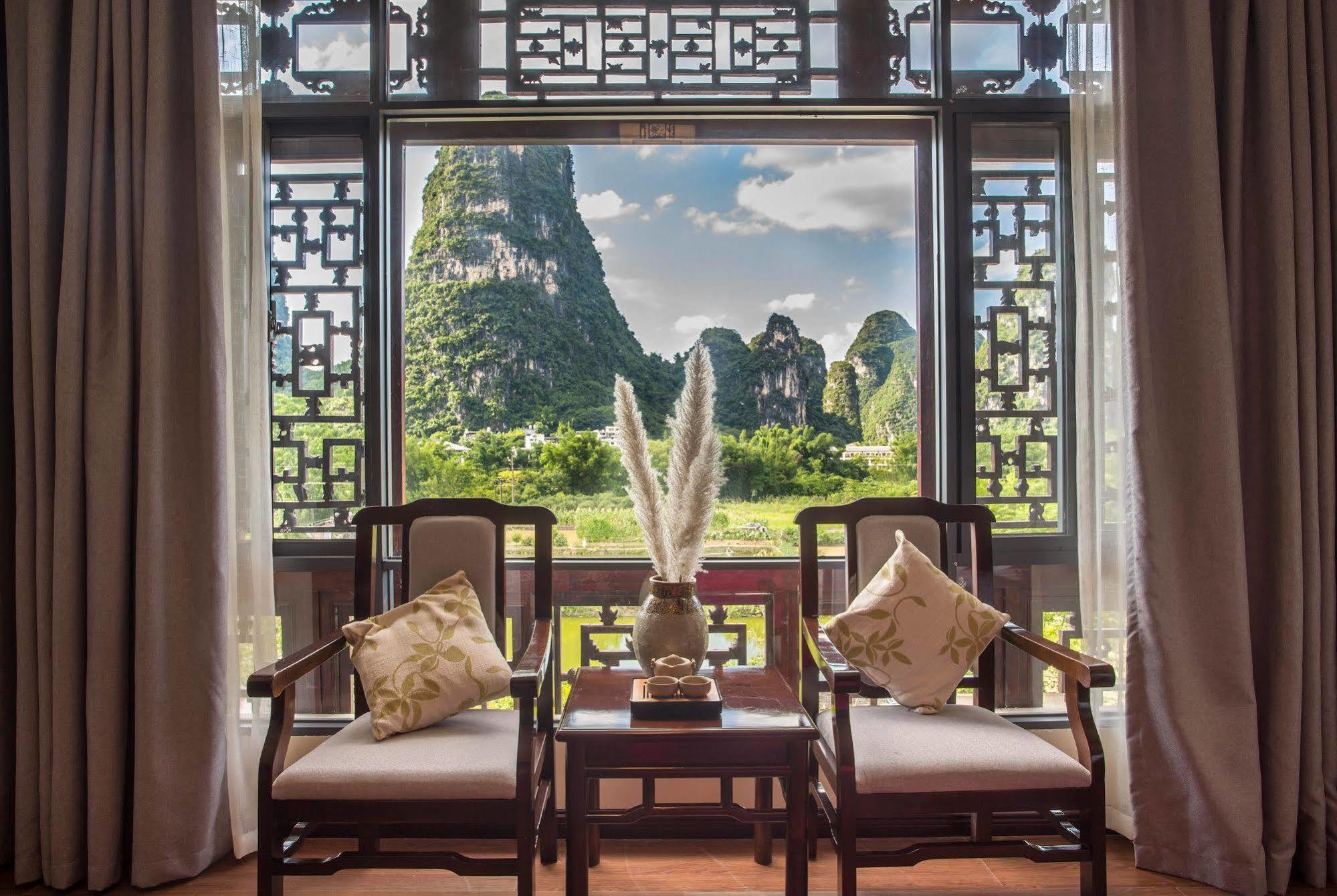 Yangshuo Leisure Tea Lodge Екстер'єр фото