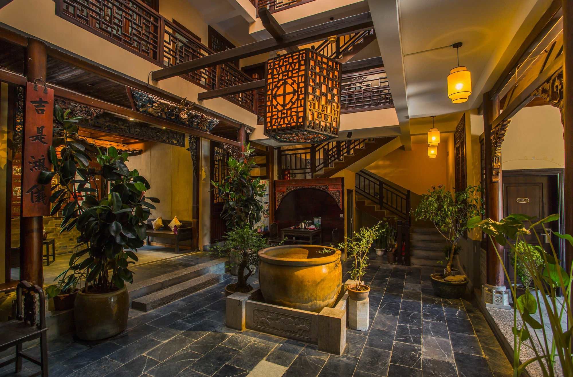 Yangshuo Leisure Tea Lodge Екстер'єр фото
